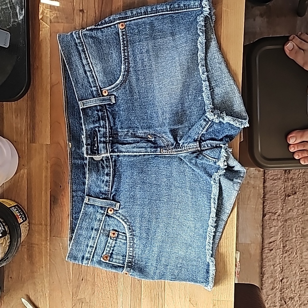 Jean shorts (2 pair) please read